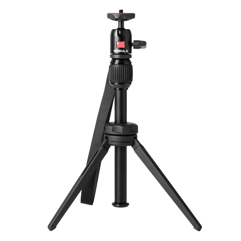 Anker Nebula Capsule Series Adjustable Tripod Stand, Compact, Aluminum Alloy Portable Projector Stand for Capsule, Capsule Max, and Capsule II with Universal Mount and Swivel Ball Head
