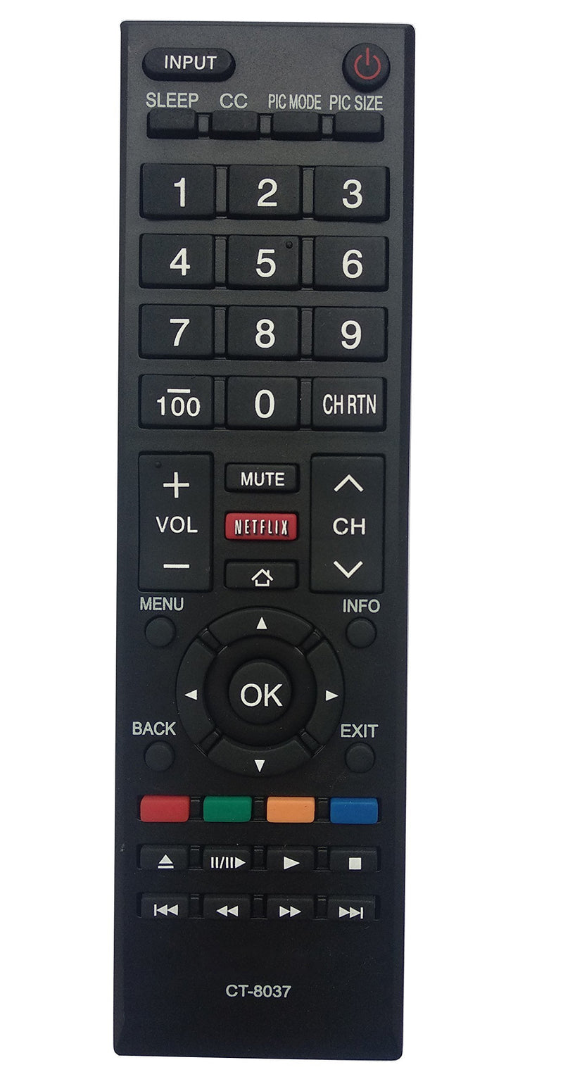 Universal Remote for Toshiba TV 40L3400U 50L3400 50L3400U 58L5400 65L5400U 40L3400 58L5400U