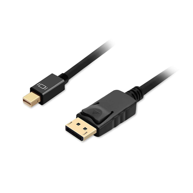 gofanco 4K 60Hz Mini DisplayPort to DisplayPort Cable 3 Feet, Ultra HD 4K @60Hz, Gold Plated, DisplayPort 1.2 Compatible, mDP to DP (mDPDP3F)