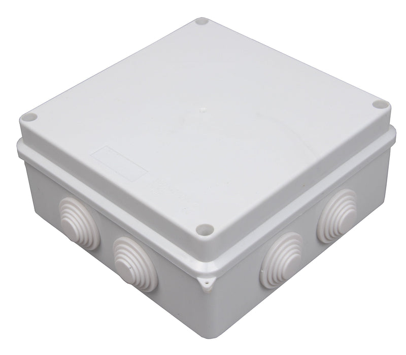 ezitown ABS Waterproof Plastic Junction Box 5.91"×5.91"×2.76" (150x150x70mm) 150×150×70