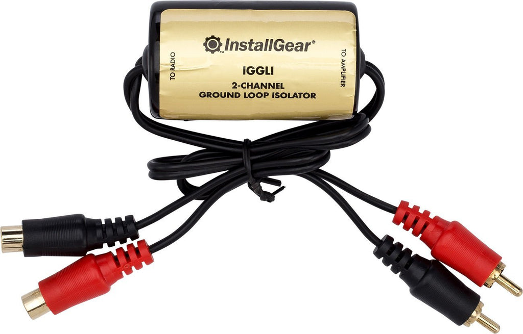 InstallGear Ground Loop Isolator Amp Noise Filter
