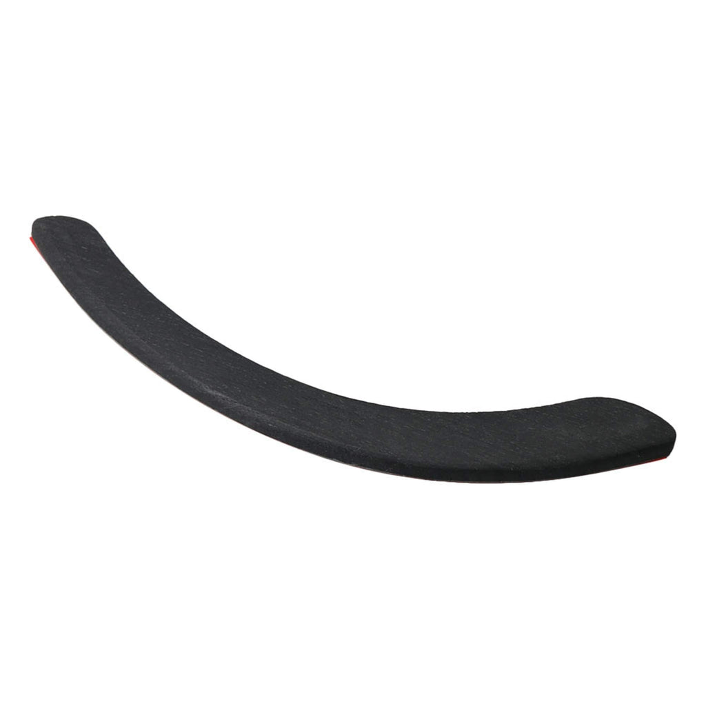 Yibuy 19.5x1.4cm Black Figured Solid Rosewood Guitar Arm Rest Part for 39-41 Inch Acoustic Guitar Brown