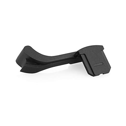 JFOTO M8b-G Thumbs Up Grip Designed for Leica M8/M9/M-E/M9-P, Stuck on The hot Shoe, Better Balance & Grip Convenience, Camera Black Metal Hand Grip, Newest Version securely The Camera