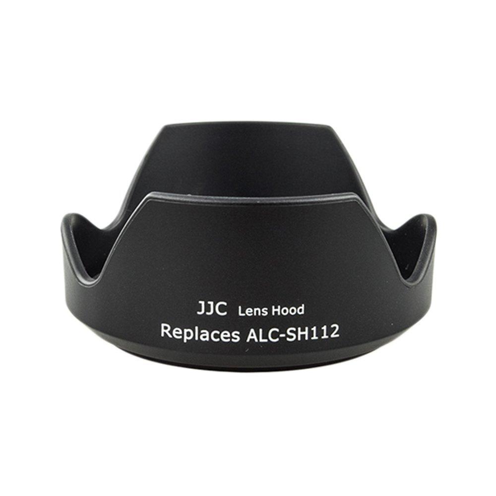 JJC Dedicated Lens Hood Sunshade for Sony E 35mm f/1.8 OSS SEL35F18, Sony FE 28mm f/2.0 SEL28F20, E 16mm f/2.8 SEL16F28 Pancake Lens, E 18-55mm f/3.5-5.6 OSS SEL1855 on A7 A6300 A6000 as ALC-SH112