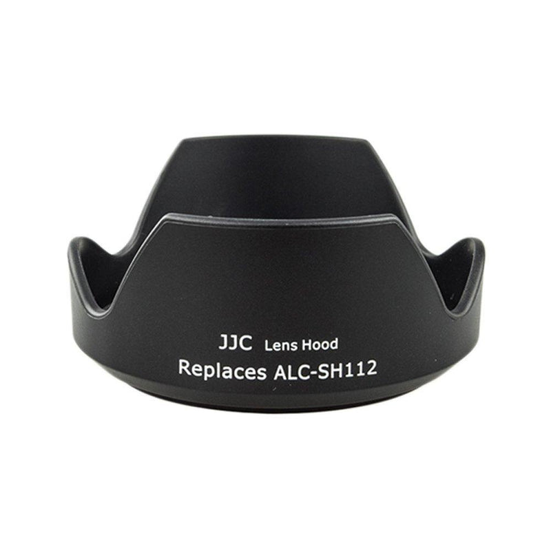 JJC Dedicated Lens Hood Sunshade for Sony E 35mm f/1.8 OSS SEL35F18, Sony FE 28mm f/2.0 SEL28F20, E 16mm f/2.8 SEL16F28 Pancake Lens, E 18-55mm f/3.5-5.6 OSS SEL1855 on A7 A6300 A6000 as ALC-SH112