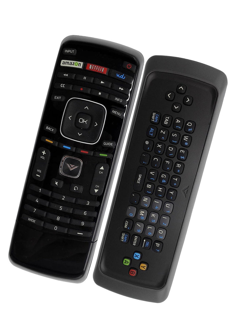 QWERTY Keyboard Remote Control for All Vizio Smart TV M420SL, M420KD, M550SL, M320SR, M470SL, M420SV, M470SV, M550SV, M370SR, M420SR, M420KD, E551VA, E280I-B1, E291I-A1, E280I-A1, E291I-A1 and More