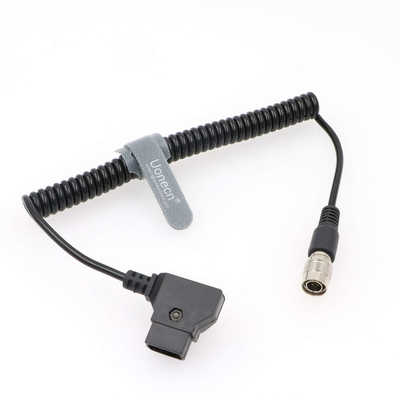 Uonecn for Anton Bauer Sound Device ZAXCOM Power Cable D-Tap to Hirose 4 Pin Male for Zoom F8 for SD 633/644/688