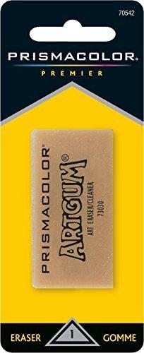 Sanford Design Art Gum Eraser, Artwork Eraser - Non-Toxic - 1 / Pack - Brown, 3 Packs
