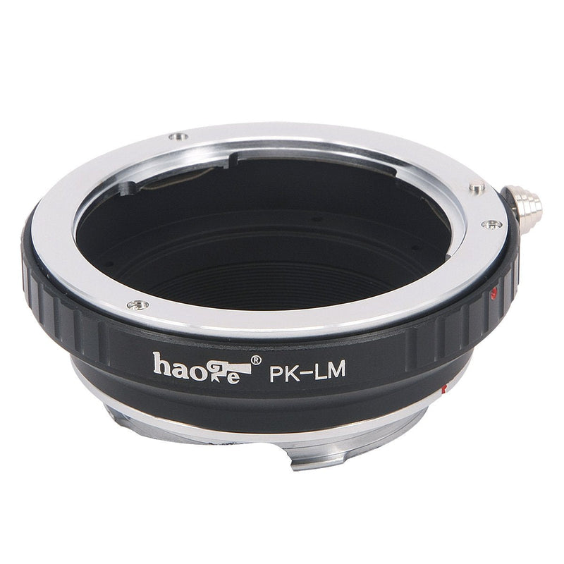 Haoge Lens Mount Adapter for Pentax K PK Mount Lens to Leica M LM Mount Camera Such as M240, M240P, M262, M3, M2, M1, M4, M5, CL, M6, MP, M7, M8, M9, M9-P, M Monochrom, M-E, M, M-P, M10, M-A