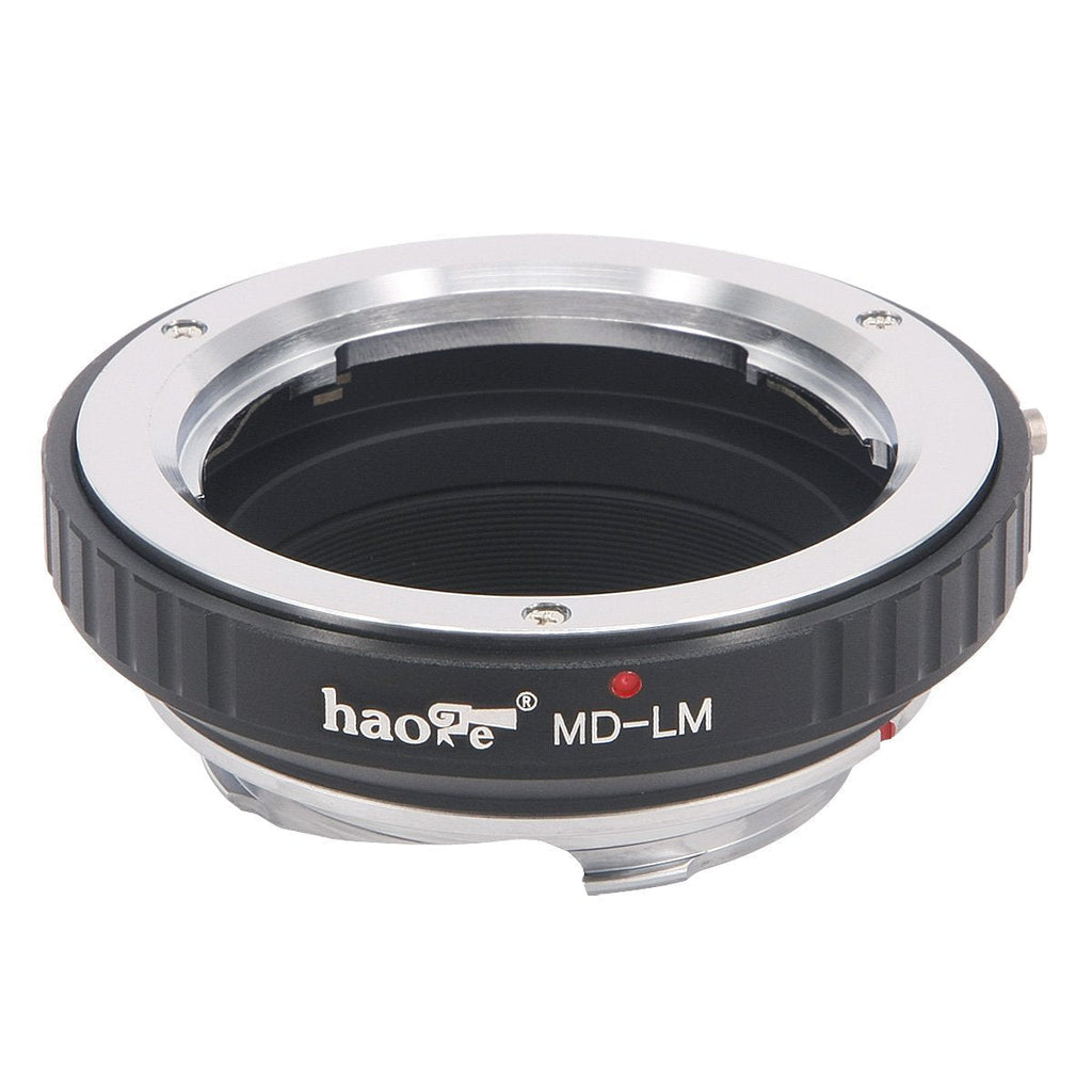 Haoge Lens Mount Adapter for Minolta Rokkor MD MC Mount Lens to Leica M LM Mount Camera Such as M240, M240P, M262, M3, M2, M1, M4, M5, M6, MP, M7, M8, M9, M9-P, M Monochrom, M-E, M, M-P, M10, M-A