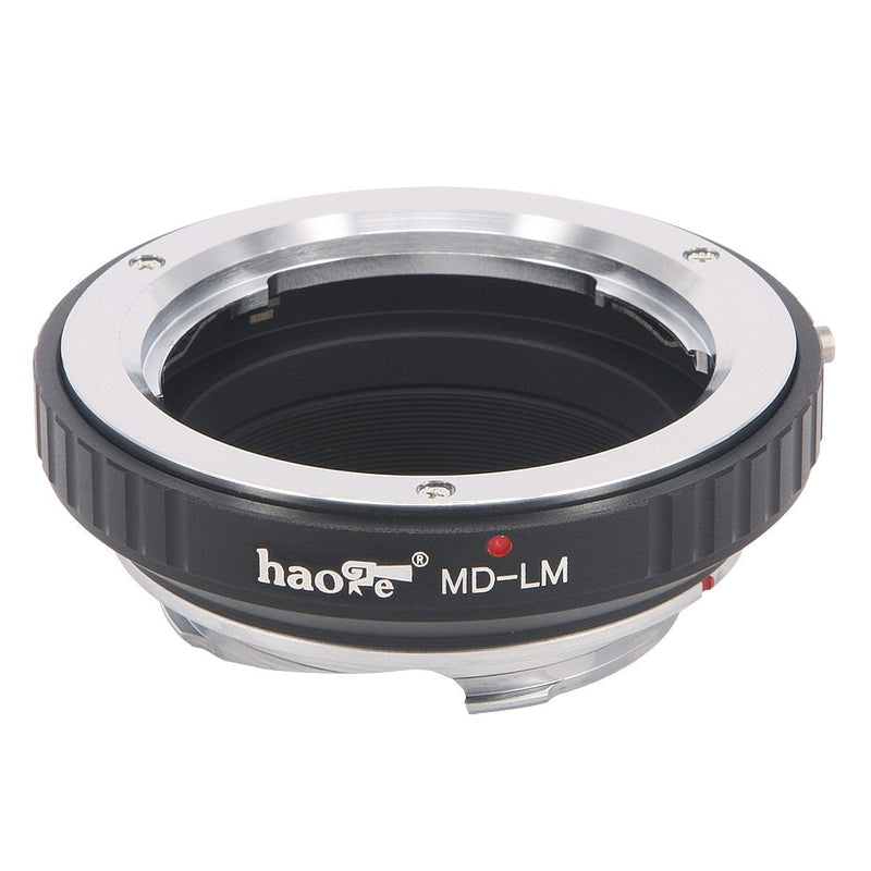 Haoge Lens Mount Adapter for Minolta Rokkor MD MC Mount Lens to Leica M LM Mount Camera Such as M240, M240P, M262, M3, M2, M1, M4, M5, M6, MP, M7, M8, M9, M9-P, M Monochrom, M-E, M, M-P, M10, M-A