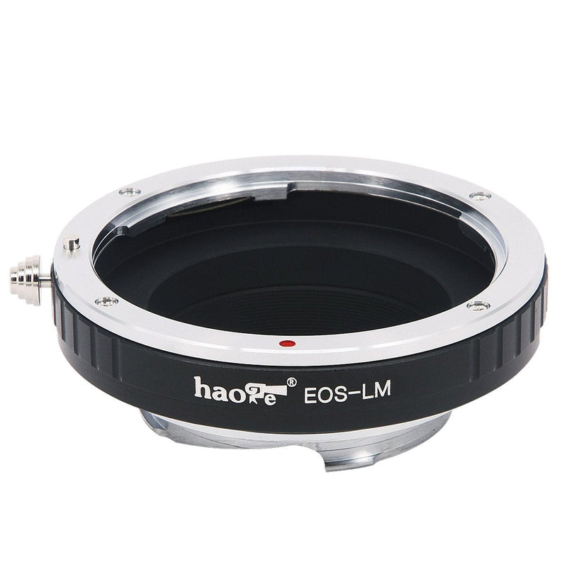 Haoge Lens Mount Adapter for Canon EOS EF Lens to Leica M LM Mount Camera Such as M240, M240P, M262, M3, M2, M1, M4, M5, M6, MP, M7, M8, M9, M9-P, M Monochrom, M-E, M, M-P, M10, M-A