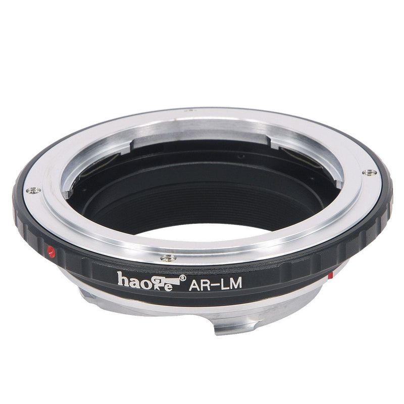 Haoge Lens Mount Adapter for Konica AR Lens to Leica M LM Mount Camera Such as M240, M240P, M262, M3, M2, M1, M4, M5, M6, MP, M7, M8, M9, M9-P, M Monochrom, M-E, M, M-P, M10, M-A