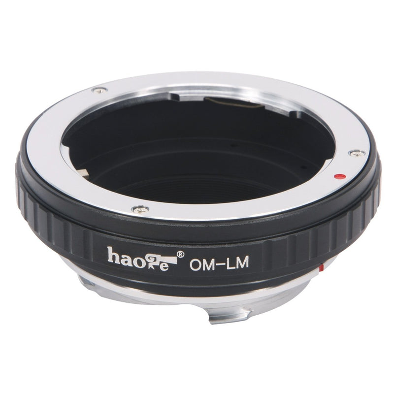 Haoge Lens Mount Adapter for Olympus OM Zuiko Mount Lens to Leica M LM Mount Camera Such as M240, M240P, M262, M3, M2, M1, M4, M5, M6, MP, M7, M8, M9, M9-P, M Monochrom, M-E, M, M-P, M10, M-A