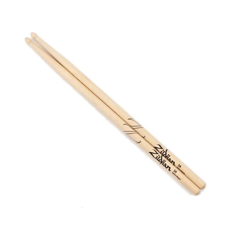 Zildjian 5A Maple Drumsticks (Z5AM) Natural