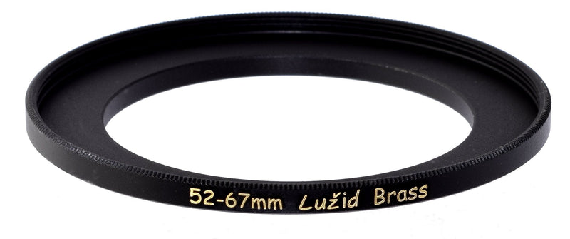 LUŽID X2 Brass 52mm to 67mm Step Up Filter Ring Adapter 52 67 Luzid