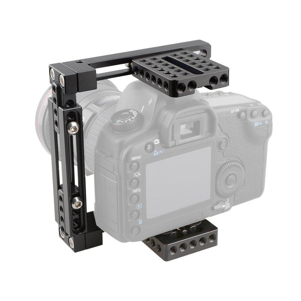 CAMVATE Adjustable Camera Cage Fit for Right Handle and Left Handle Camera(Basic)