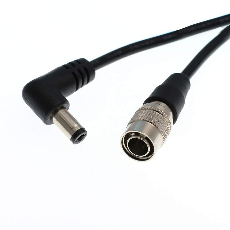DRRI 4Pin Hirose Male to 2.5mm DC for Zoom F8 / Zoom F4 / Sound Devices 664 HR4pin-2.5DC
