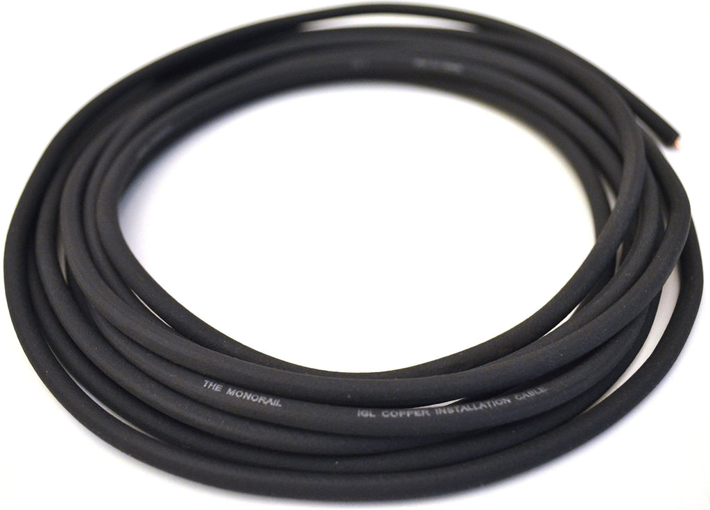 Evidence Audio Monorail - 20 feet bulk cable - Graphite Black (by E.A.R.S. PRO AUDIO)