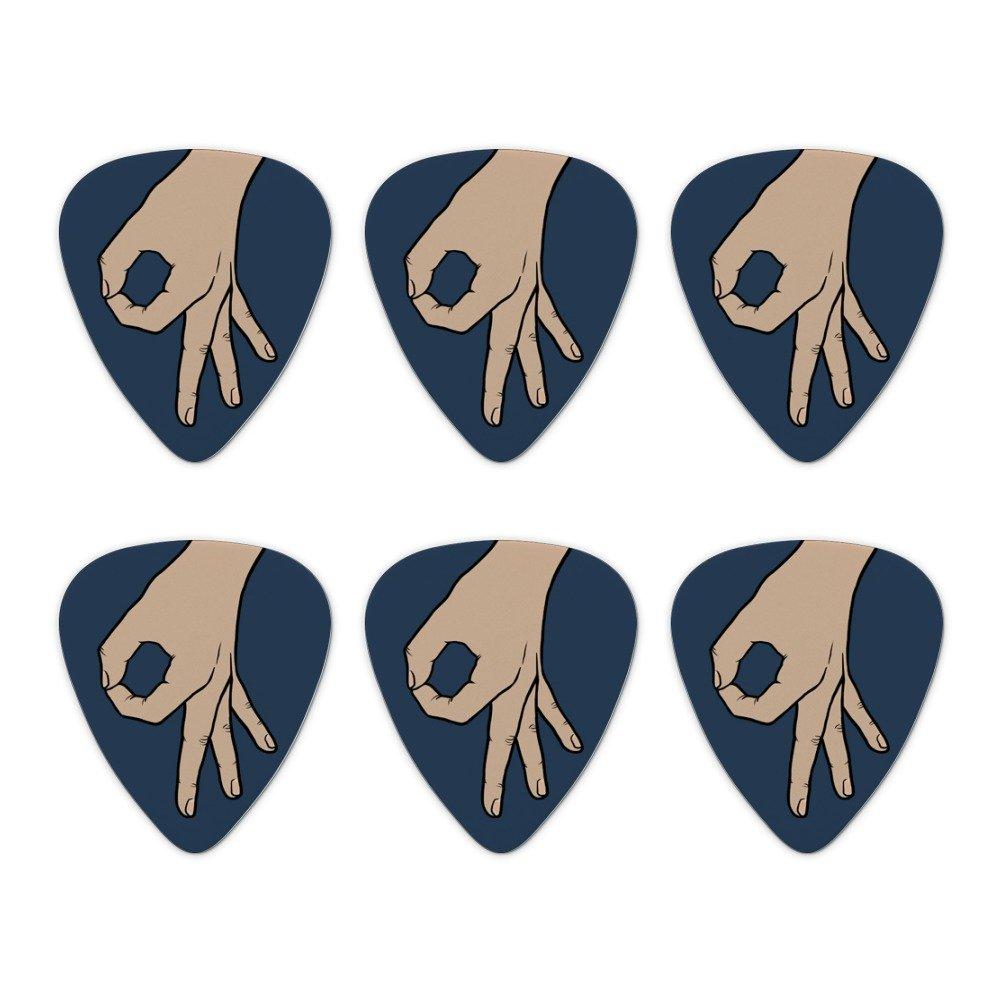 The Circle Game Novelty Guitar Picks Medium Gauge - Set of 6