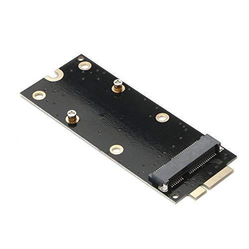 mSATA Mini-SATA SSD Slot to 7+17 pin Converter Adapter Card, Support 2012 Year MacBook Pro Laptop and iMac A1398 A1425 MC975 MC976 ME662 ME664 ME665
