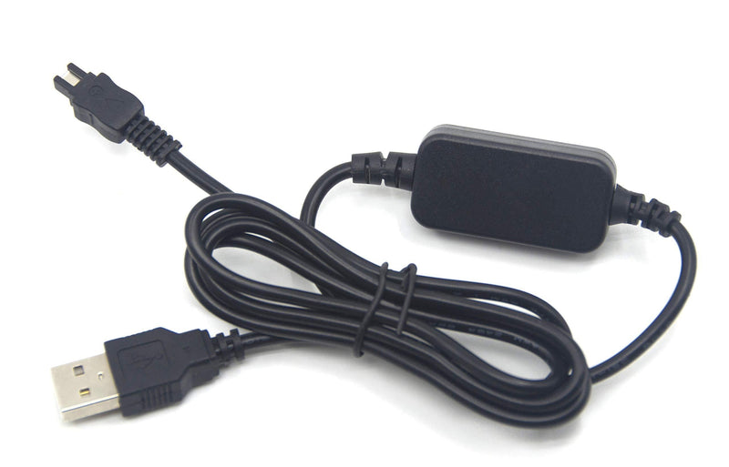 AC-L200 AC-L25A Mobile Power Bank USB Charger Cable for Sony Cyber-Shot Camera and Handycam DCR-IP/DVD/HC/SR/PC HDR-HC/UX