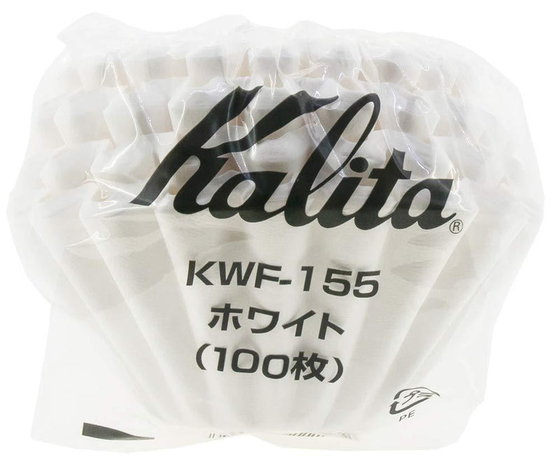 Kalita: Wave Series Wave Filter KWF-155 [1-2 Persons] White, 100 Sheets # 22213