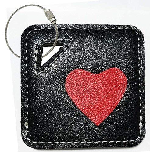 all4fit Fashion Key Chain Cover Style Accessories for Tile Skin Phone Finder Key Finder Item Finder (only case, NO Tracker Included). for Tile pro/Tile Style/tlle Sport/ o black heart new tile mate