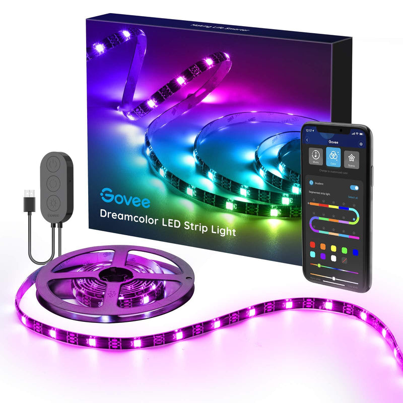 [AUSTRALIA] - Govee Tv Led Strip Lights, 6.56 Feet Tv Led Backlights with App Control and Music Mode, USB Powered 