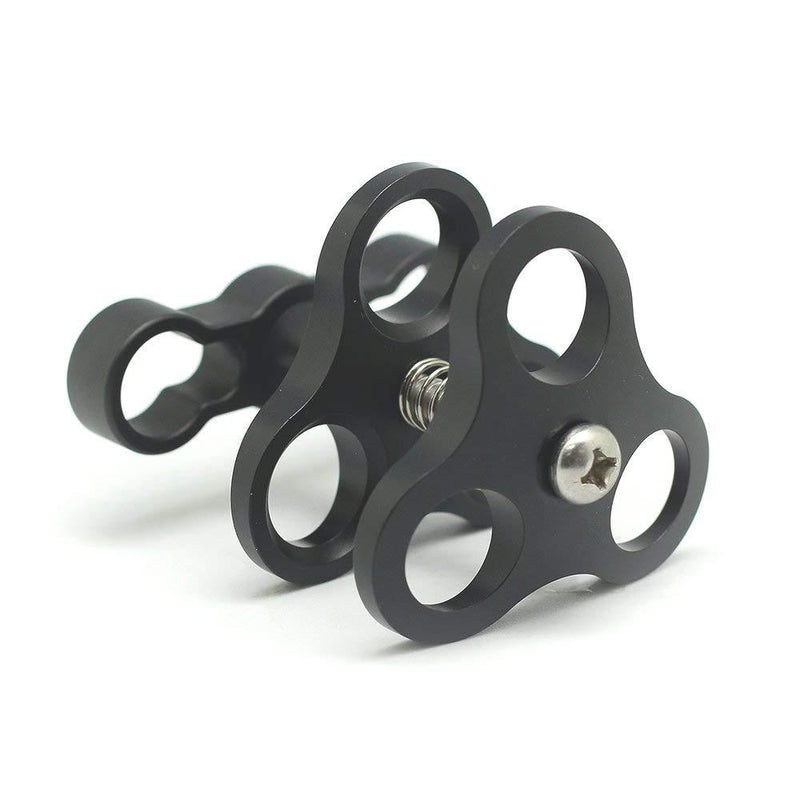 1" Triple Ball clamp for Underwater Photo/Video Light arms System 1 x Triple Clamp