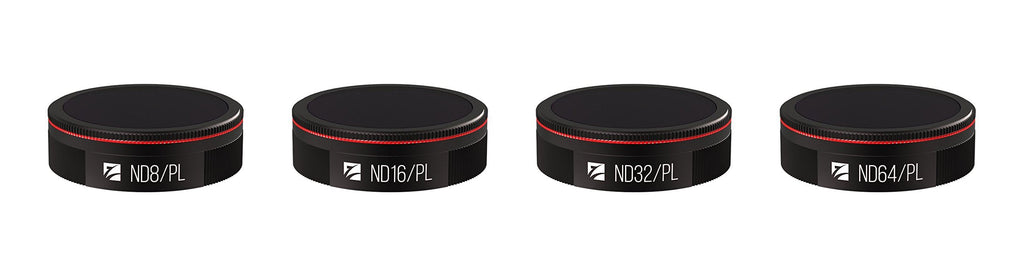 Freewell Bright Day - 4Pack ND8/PL, ND16/PL, ND32/PL, ND64/PL Camera Lens Filter Compatible with Mavic Air Bright Day Kits