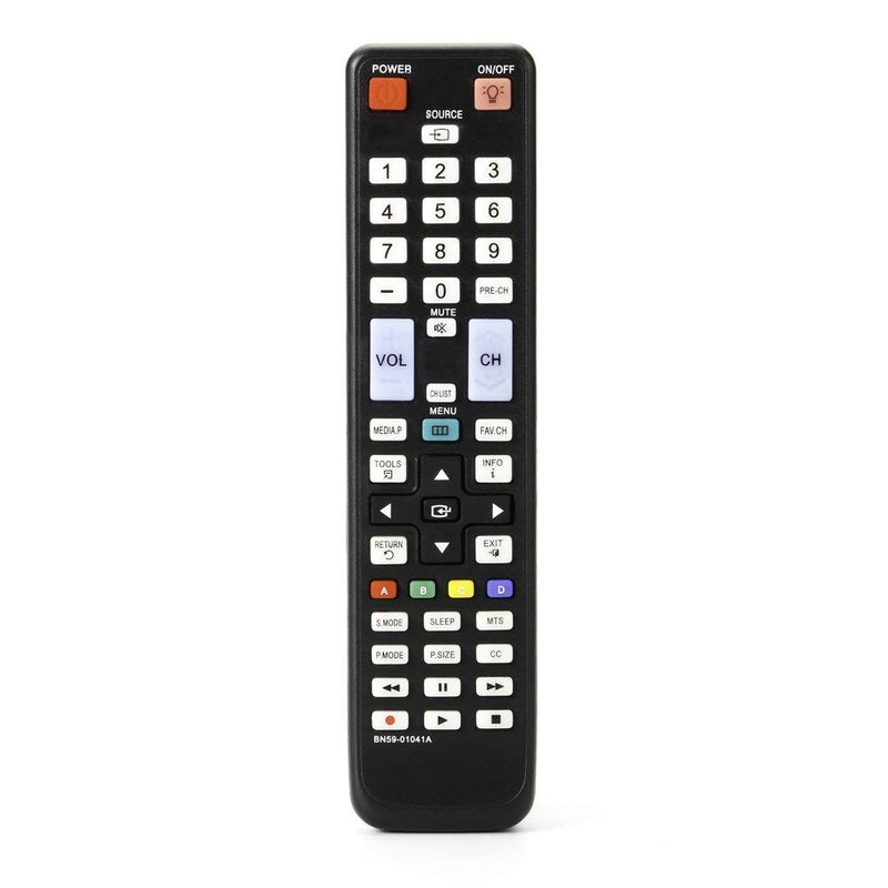 New BN59-01041A Replaced Remote Control fits for Samsung HDTV UN40C5000QF LN32C550J1F LN37C550J1F LN40C610N1F LN40C630K1F LN60C630K1FXZA PL50C550 PL50C550G1F LN46D630M3FXZA LN46D630M3FXZC etc.