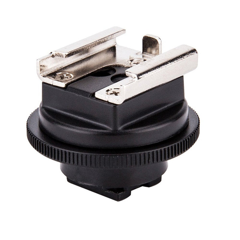 [AUSTRALIA] - JJC Cold Shoe Mount Adapter for Sony Active Interface Shoe to Universal Cold Shoe Compatible with Sony Handycam HDR-CX560 CX550V XR550V XR200V SR12 SR11 HC9 HC7 DCR-DVD910 DVD810 SR300 SR200 & More For Sony Camcorder with Active Interface Shoe 