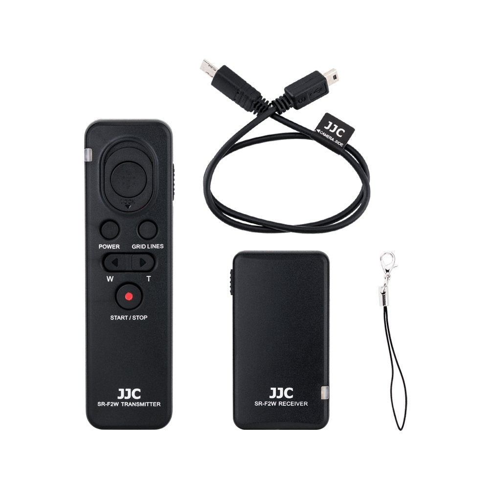 JJC RMT-VP1K Wireless Remote Control for Sony ZV-1 A7 IV III A7R IV III A7S III A9 A6000 A6100 A6300 A6400 A6600 RX100 VII VA V FDR-AX33 AX43 AX53 AX100 AX700 HDR-CX405 CX440 CX455 CX675 CX900 & More