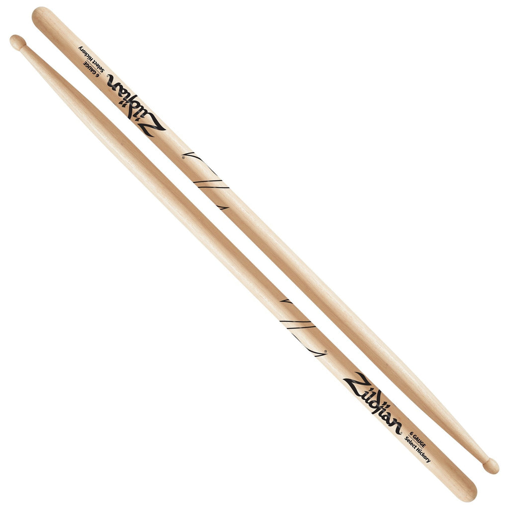 Zildjian Gauge Series Drumsticks - 6 Gauge