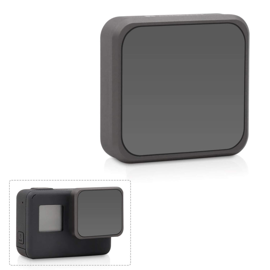 LENSKINS ND8 Filter for GoPro Hero 7 Black/Hero 6 Black/Hero 5 Black, Japanese AGC Optical Glass, 18-Layer Multi-Resistant Coated, Push-on Mounted, Weather-Sealed with Lens Cloth