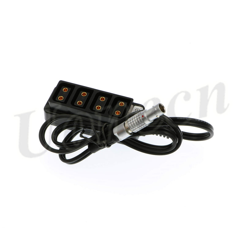 Uonecn Splitter Cable for RED DSMC2 Jetpack RTmotion Sidekick 4 Port D-tap Female to FGG. 0B 2 pin Male