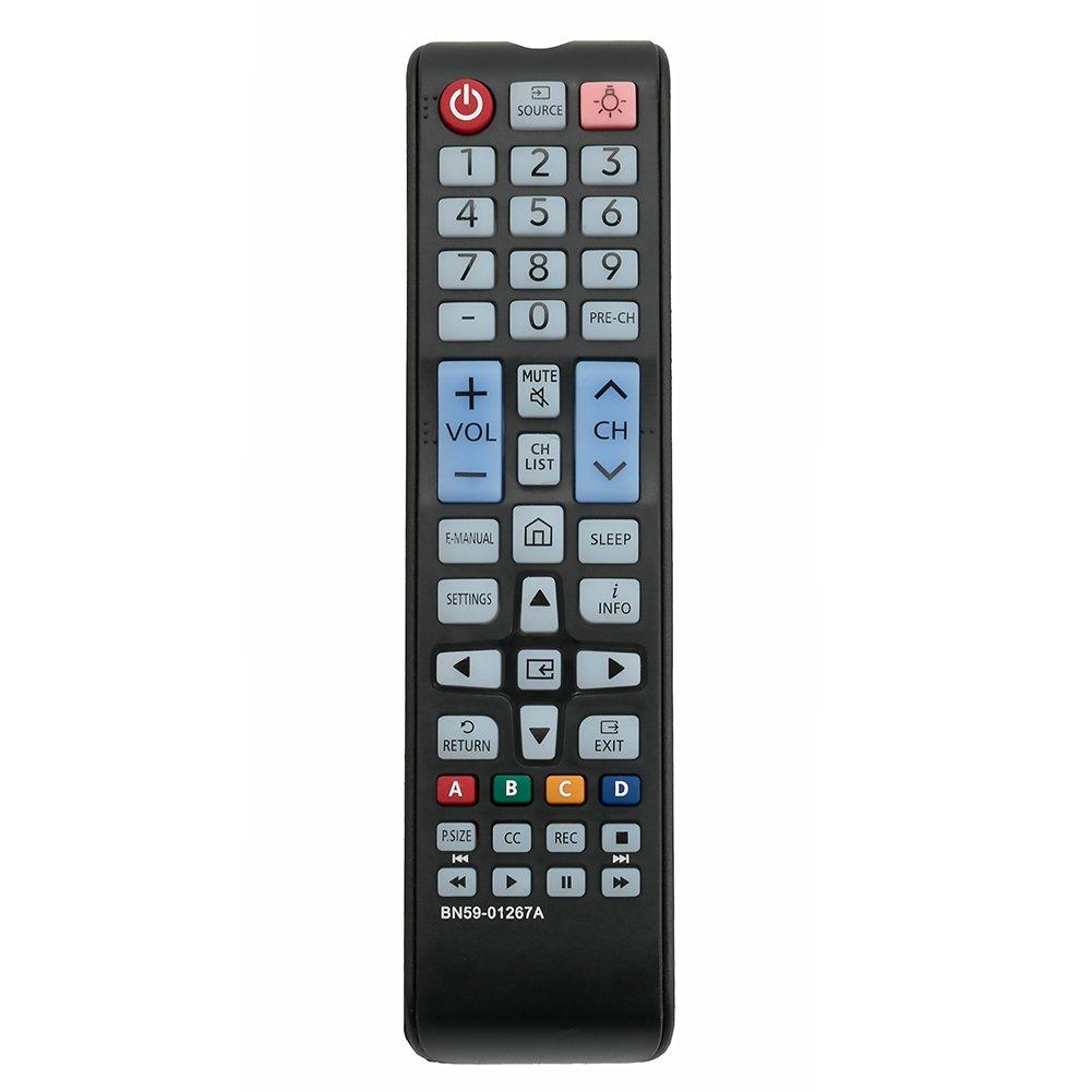 BN59-01267A Replaced Remote fit for Samsung TV UN32M5300 UN40M5300 UN43M5300 UN49M5300 UN50M5300 UN32M530 UN32M530D UN24M4500A UN28M4500A UN32M4500A UN28M4500AF UN32M4500AF UN32M5300AF UN49M5300AF