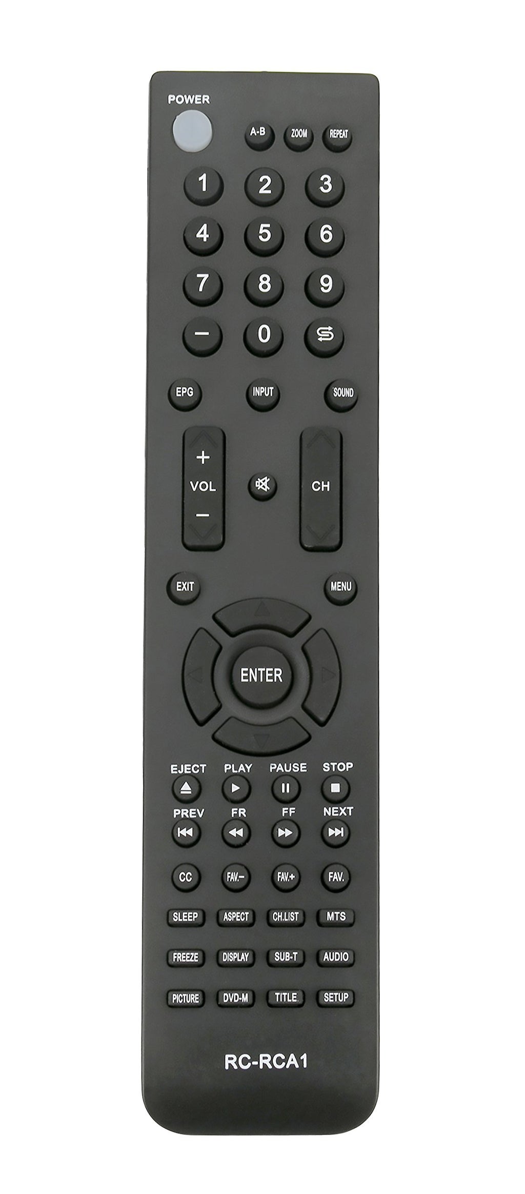 New RE20QP80 Replace Remote fit for RCA TV WD11452 WD12143 WD12372 WD11392 WD12422 WD12192 WD11442 WD12101 WD12492 WD12021 RCA 46LB45RQ LED39B45RQ 26LA30RQD 32LA30RQ 32LA30 LED42C45RQ 46LB45RQ