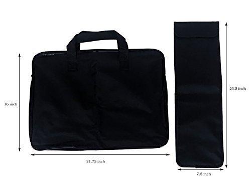 Tetra-Teknica Essential Series MSB-01 600D Nylon Sheet Music Stand Bag, Color Black