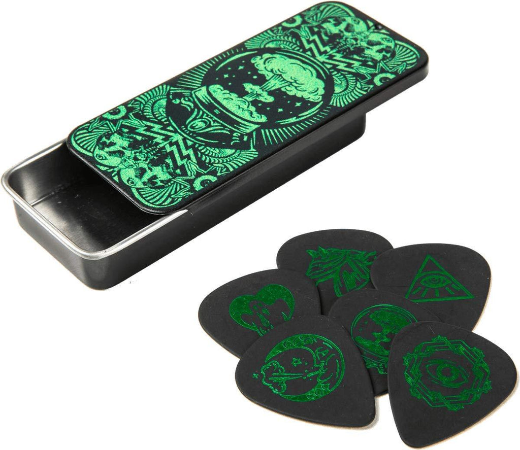 Jim Dunlop I Love Dust Green Guitar Pick Tin (ILDCT01)