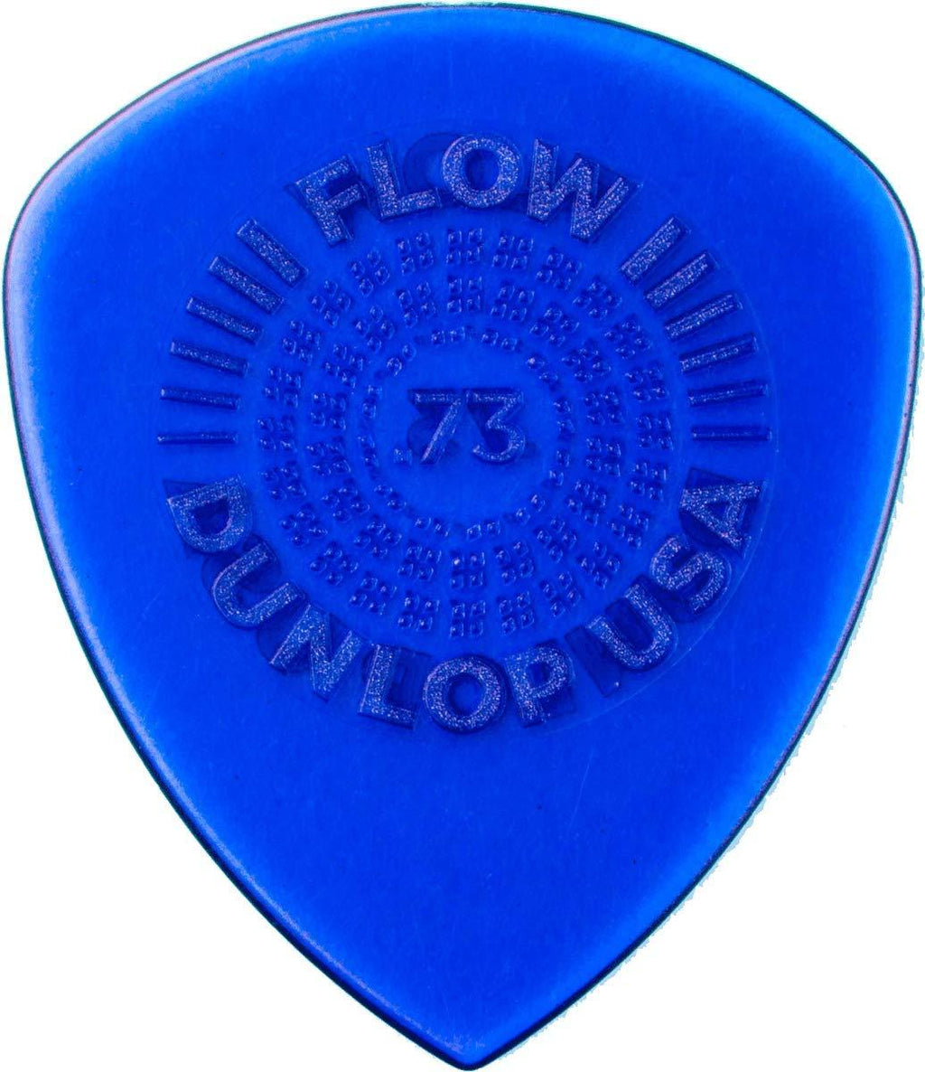 Jim Dunlop Flow Standard Grip .73mm Guitar Picks (549R.73) .73mm 24 Pack