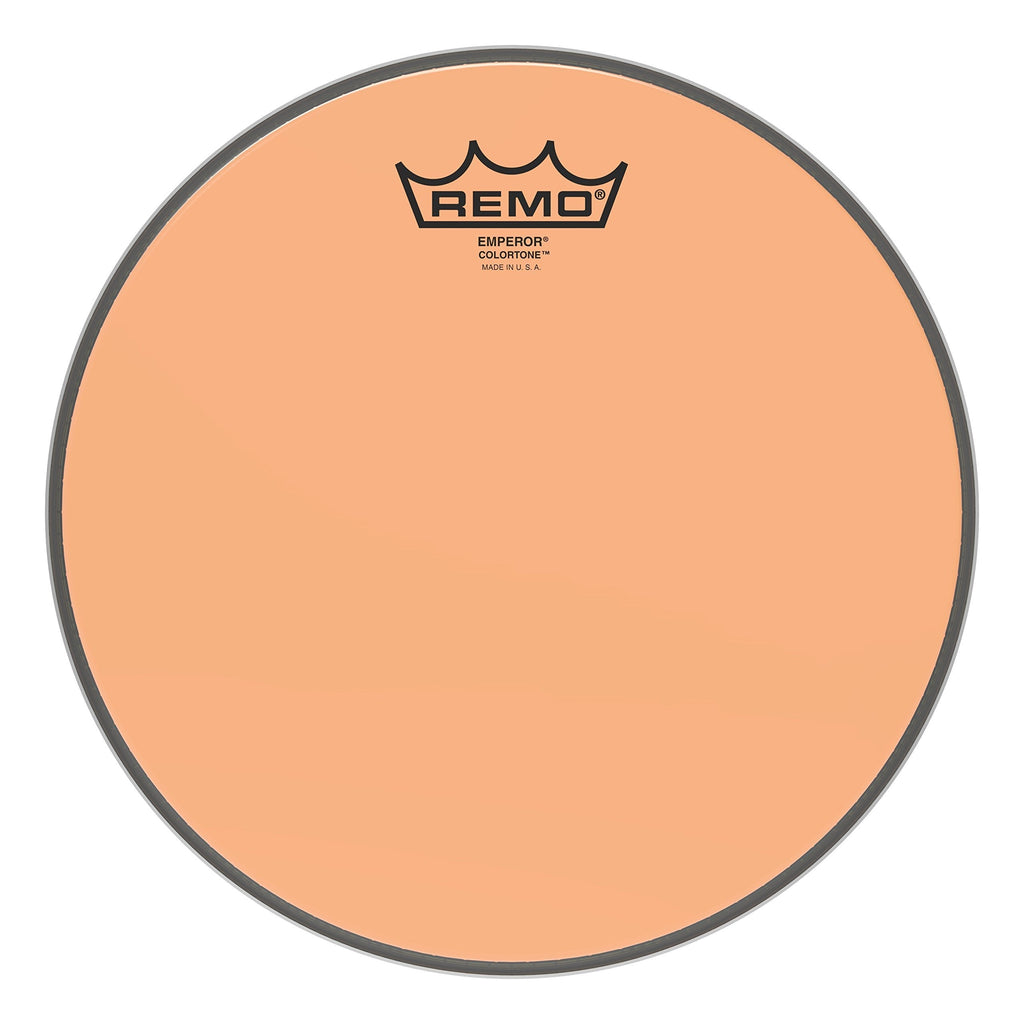 Remo Emperor Colortone Orange Drumhead ,10" 10"