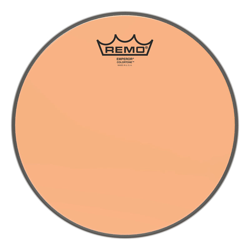 Remo Emperor Colortone Orange Drumhead ,10" 10"