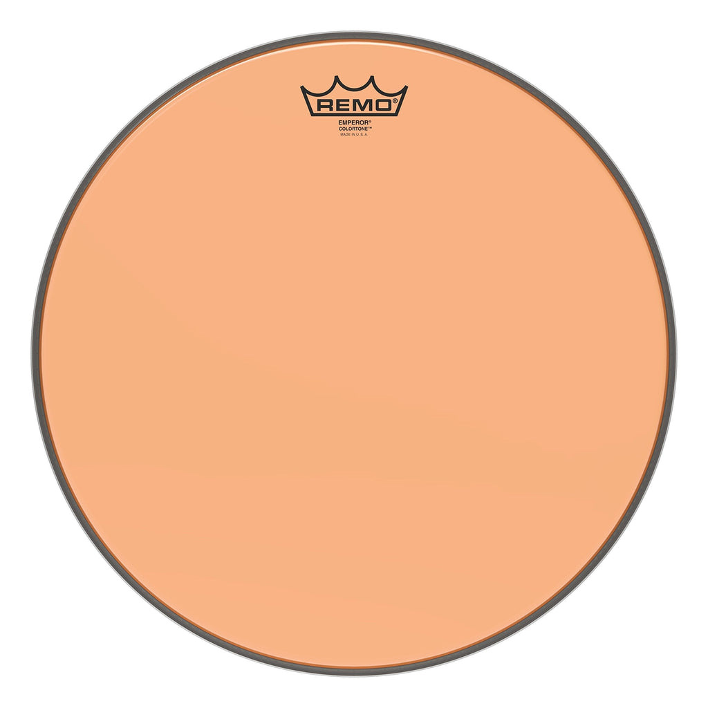 Remo Emperor Colortone Orange Drumhead, 15"