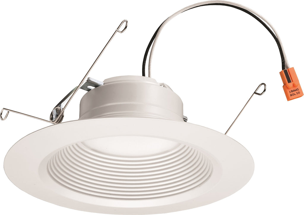 Lithonia Lighting 5/6 Inch White Retrofit LED Recessed Downlight, 12W Dimmable with 4000K Cool White, 845 Lumens 6/5 IN Gen 3 4000k/90cri