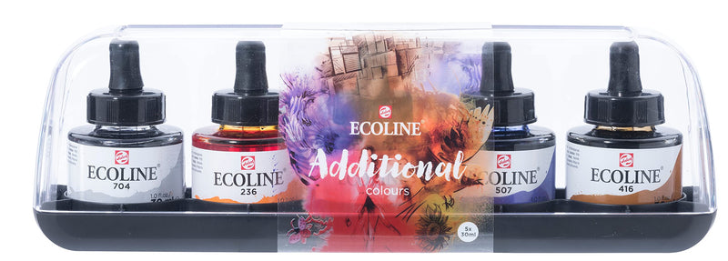 Ecoline Liquid Watercolour Additional Set 5 x 30 ml (11259901)