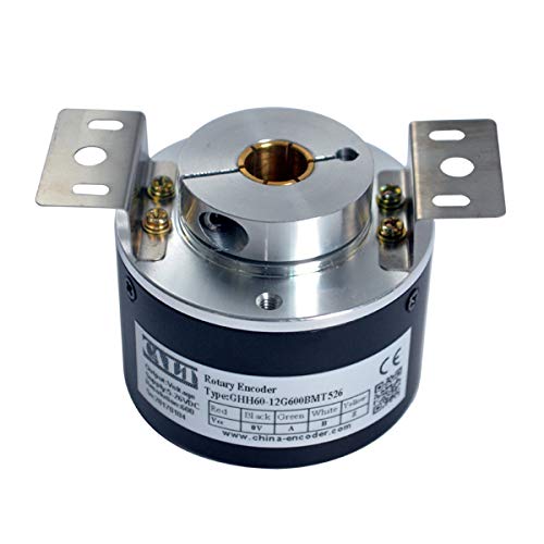 60mm Outer Diameter 12mm Aperture Hollow Shaft Rotary Encoder Push Pull Output 5V~26V 1024P/R