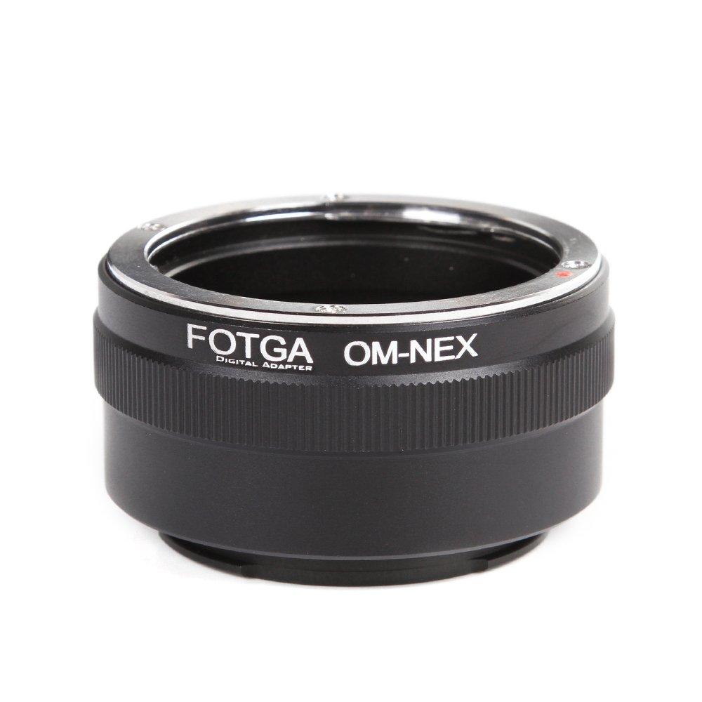 FocusFoto FOTGA Adapter Ring for Olympus OM Lens to Sony E-Mount Mirrorless Camera NEX-5R 5T 5N NEX-6 NEX-7 a7 a7S a7R a7II a7SII a7RII a6500 a6300 a6000 a5100 a5000 a3500 NEX-FS700 VG30 VG900 PXW-FS7