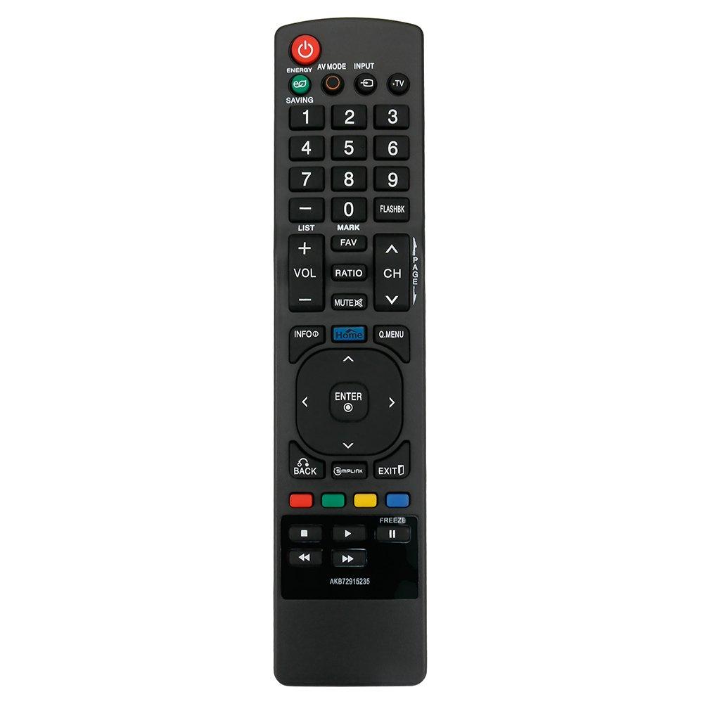 AKB72915235 Replace Remote fit for LG TV 50PV400 42PT350 50PT350 50PV450 42PT200 50PT200 42PT330 50PT330 60PV400 50PV430 60PV430 60PV450 42PT250U 50PT250U 50PV550U 60PV550U 42PT350C 50PT350C